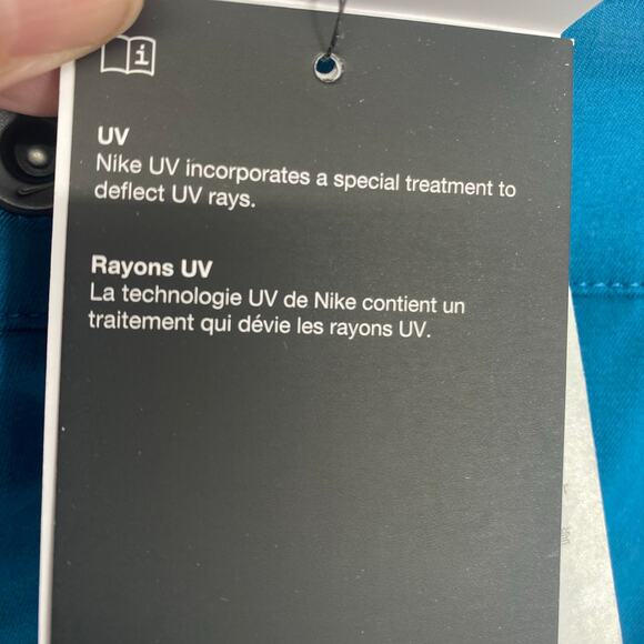 Nike Pants Men’s Dri-Fit UV Slim Fit Golf Chino  Aqua Size 35x30 Outdoor Active - Picture 3 of 9